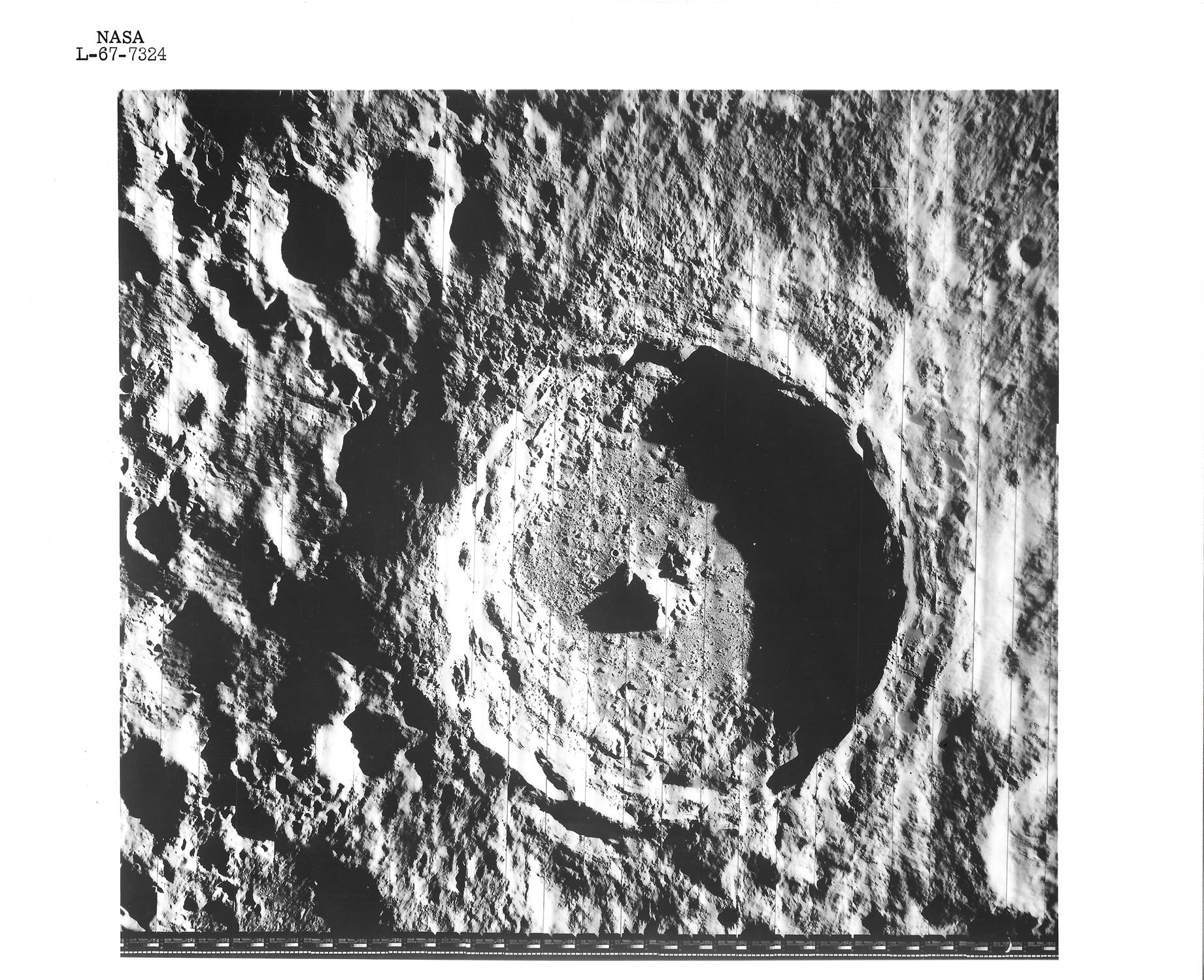 Lunar Orbiter V. The first photograph of nearly full Earth taken from space. - Image 2 of 6