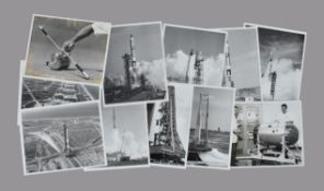 Launch vehicles and propulsion technology. Collection of photography and other printed ephemera