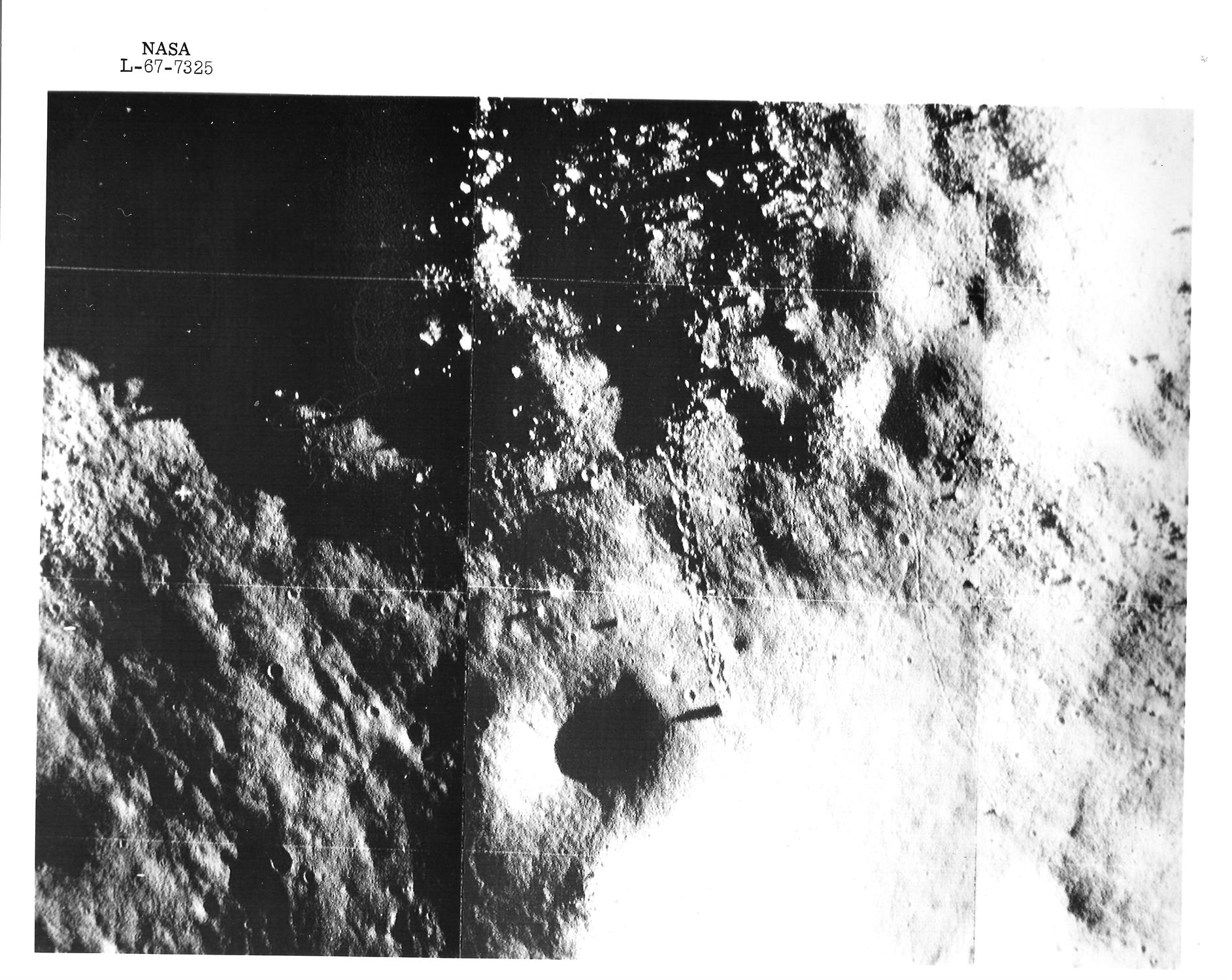 Lunar Orbiter V. The first photograph of nearly full Earth taken from space. - Image 3 of 6