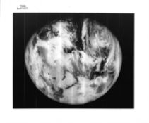 Lunar Orbiter V. The first photograph of nearly full Earth taken from space.