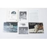 Apollo 11. Official NASA press kit and associated ephemera