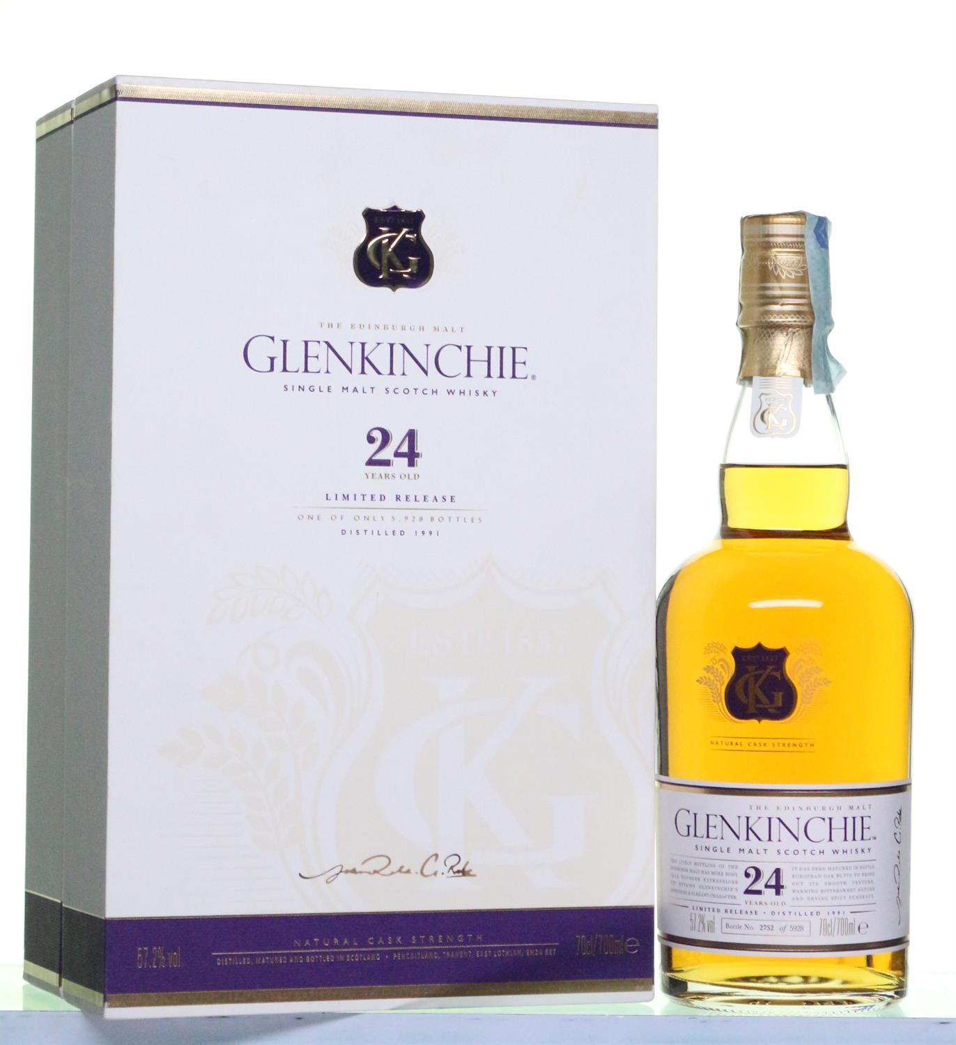 Glenkinchie 24 Year Single Malt Whisky