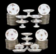 A Paris porcelain (J. Rihouet) part dessert service