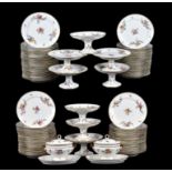 A Paris porcelain (J. Rihouet) part dessert service