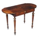Y A French rosewood, box strung and gilt metal mounted side table