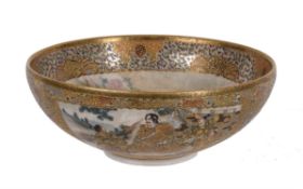 A Japanese Satsuma bowl