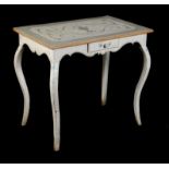A French painted side table