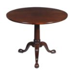 A George II mahogany occasional table circa 1740