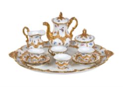 A Meissen cabaret coffee service