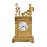A French Empire ormolu mantel clock