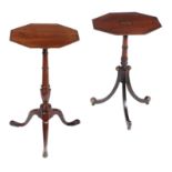 A Regency mahogany and inlaid occasional table