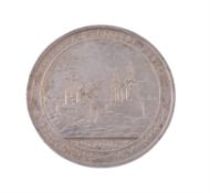 Argentina, Pact with Chile 1902, silver bronze medal