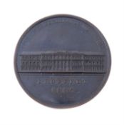 Austria, Emperor Ferdinand Northern Railway opened 1837, bronze medal