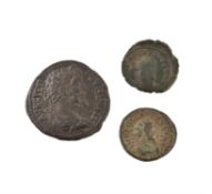Rome, Allectus (AD 293-296), bronze Quinarii (2)