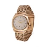 J. W. Benson, 9 carat gold bracelet watch