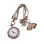 Tarts, Silver pair cased pocket watch