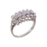 A 1970s diamond dress ring