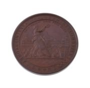 Australia, Sydney International Exhibition 1879, large bronze medal by JS & AB Wyon