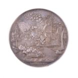 Naval Action Against the Dutch 1666, silver medal