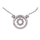 A diamond pendant/ring by Baraka