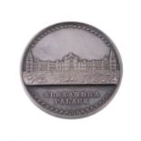 London, Alexandra Palace, Industrial Exhibition, silver prize medal awarded 1881