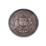 Scotland, Edinburgh Photographic Society Instituted 1861, silver medal by E W Thomson