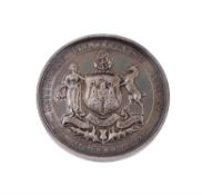 Scotland, Edinburgh Photographic Society Instituted 1861, silver medal by E W Thomson