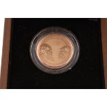 Elizabeth II, Charles Darwin, Centenary of Birth 2009, gold proof Two-Pounds