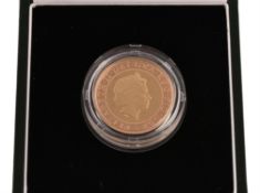 Elizabeth II, End of Second World War, 60th Anniversary 2005, gold proof Two-Pounds