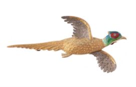 An early 20th century pheasant brooch