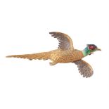 An early 20th century pheasant brooch