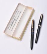 Montblanc, 342, a black fountain pen