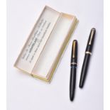 Montblanc, 342, a black fountain pen