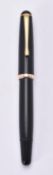 Montblanc, a black fountain pen