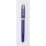 Parker, Sonnet, a blue fountain pen