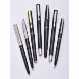 Parker, a black fountain pen