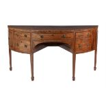 A George III mahogany sideboard