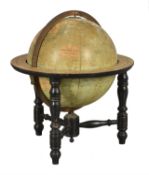 A 14 inch library table globe, George Philip and Son Ltd, London