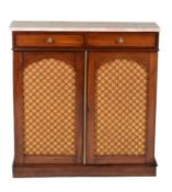 A Regency goncalo alves side cabinet