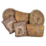 Three pairs of cushions