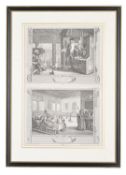 After William Hogarth, a selection of plates from Industry and Idleness