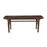 A Chinese elm altar table