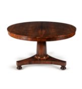 Y A William IV rosewood breakfast table