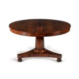 Y A William IV rosewood breakfast table