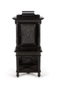 Y A French Renaissance Revival ebony cabinet