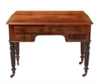 A Victorian mahogany dressing table