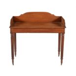 A Scottish Regency mahogany dressing table