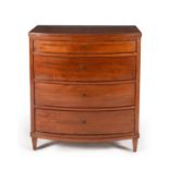 A Regency mahogany chest of drawers