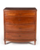 A Regency mahogany chest of drawers