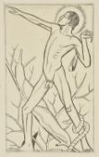 Eric Gill (British 1882-1940), A group of eighteen wood engravings of religious subjects